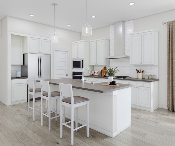 Furnished interior view inside a new home in Arbor Collection At Park Central, Georgetown (Image 6). Furnished interior view inside a new home in Arbor Collection At Park Central, Georgetown (Image 6).