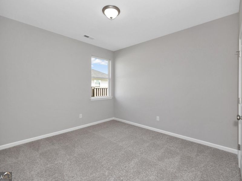 Spacious, unfurnished interior of a new home in Ivy Glen, Perry (Image 11). Spacious, unfurnished interior of a new home in Ivy Glen, Perry (Image 11).