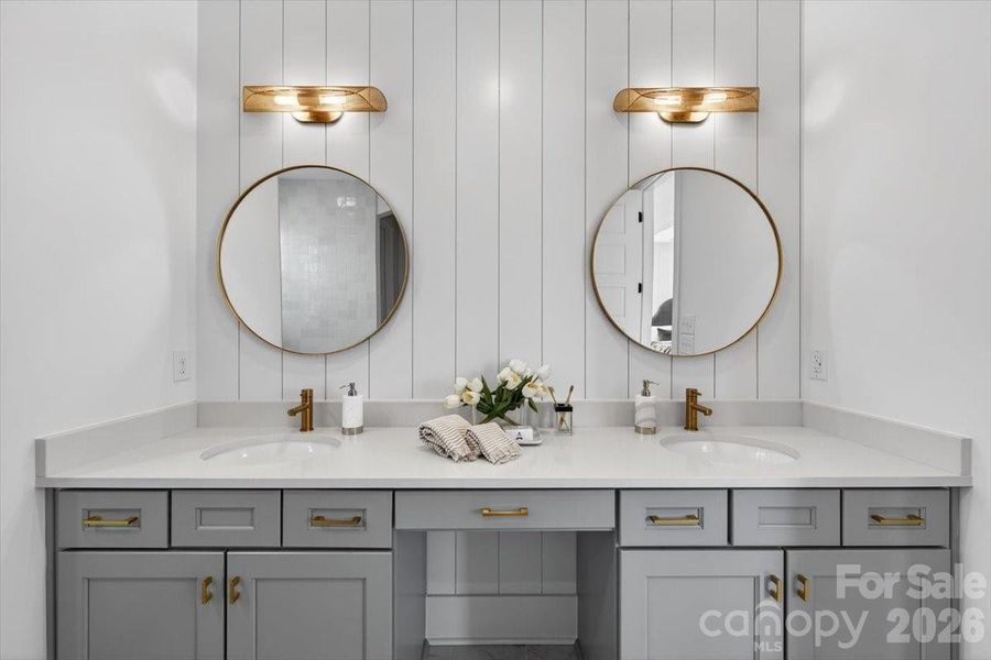 Furnished interior view inside a new home in , Charlotte (Image 28).