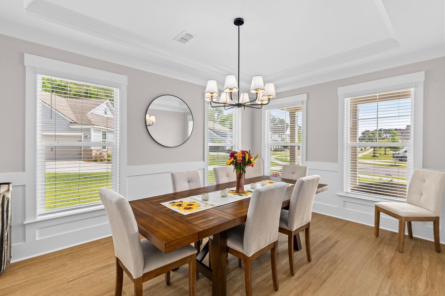 Furnished interior view inside a new home in , Johns Island (Image 49).