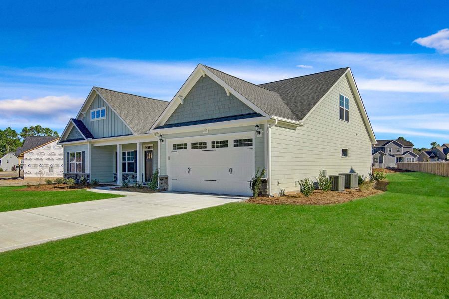 Representative exterior photo of a completed home built from the Bladen by Caviness & Cates Communities in Maggie Way, Wendell, NC (Image 88).