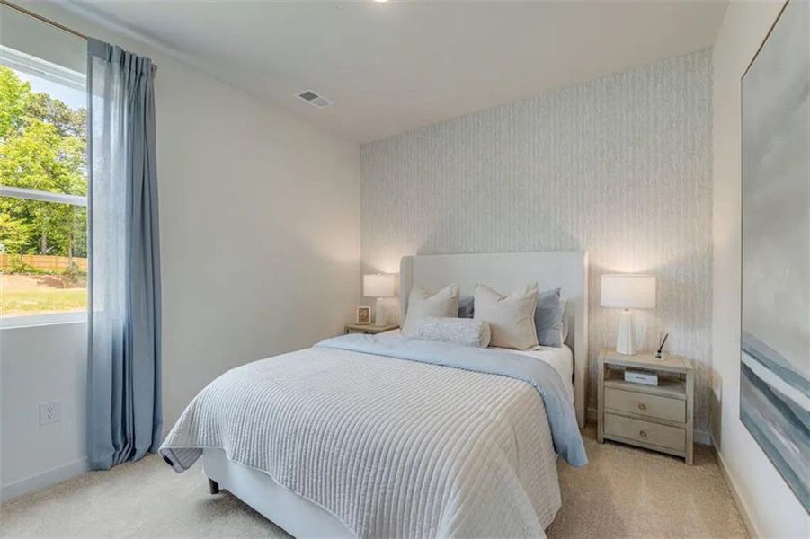 Furnished interior view inside a new home in Hawthorne Reserve, Dallas (Image 17).