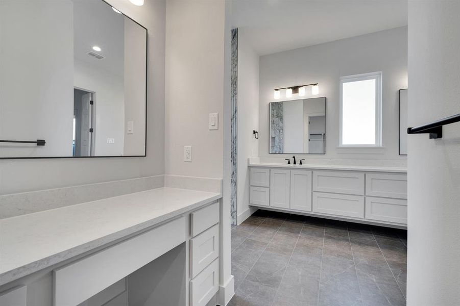 Furnished interior view inside a new home in , Aledo (Image 4).