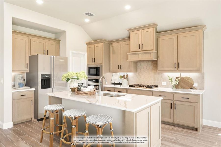 Furnished interior view inside a new home in Devonshire Classic 50-55, Forney (Image 5). Furnished interior view inside a new home in Devonshire Classic 50-55, Forney (Image 5).