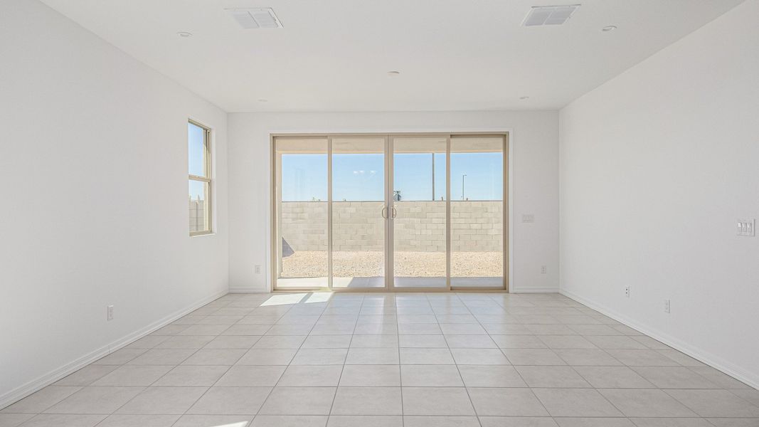 Furnished interior view inside a new home in Apache Farms, Buckeye (Image 4). Furnished interior view inside a new home in Apache Farms, Buckeye (Image 4).