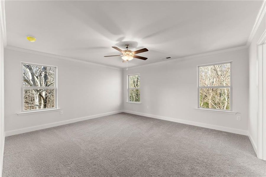 Spacious, unfurnished interior of a new home in Magnolia Villas, Cornelia (Image 26).