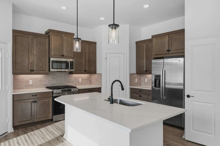 Furnished interior view inside a new home in Woodforest, Montgomery (Image 3).