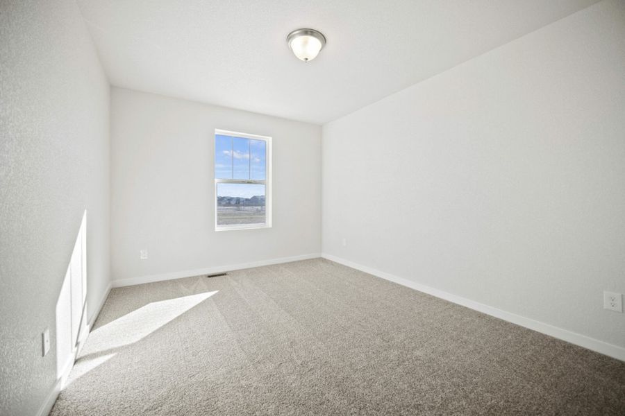 Representative unfurnished interior of a home built from the Manitou by View Homes in Aspen Meadows – Townhomes, Colorado Springs (Image 21). Representative unfurnished interior of a home built from the Manitou by View Homes in Aspen Meadows – Townhomes, Colorado Springs (Image 21).