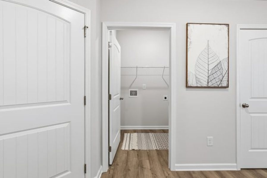 Representative unfurnished interior of a home built from the Orchard by Piedmont Residential in Villages at Cedar Hill, Dallas (Image 73).