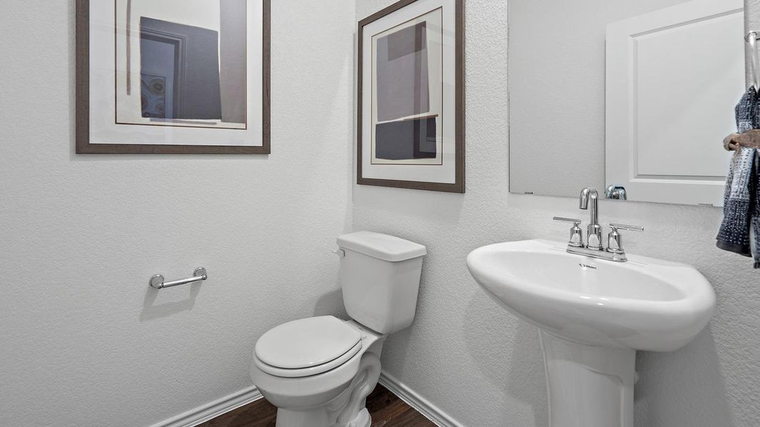 Furnished interior view inside a new home in Palomino, Manor (Image 25).