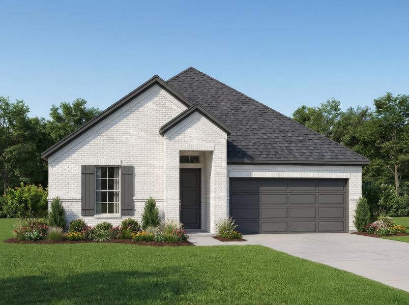 Representative exterior photo of a completed home built from the Aubrey by Our Country Homes in Parks of Aledo, Aledo, TX (Image 5).