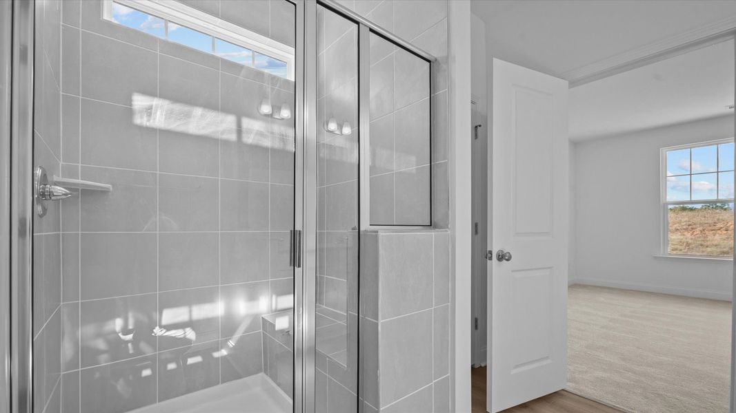 Representative furnished interior of a home built from the Freesia by DRB Homes in Essex Village, Franklinton (Image 31).