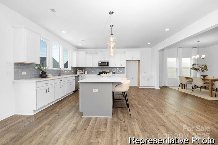 Furnished interior view inside a new home in Eagles Crest, Pageland (Image 27).
