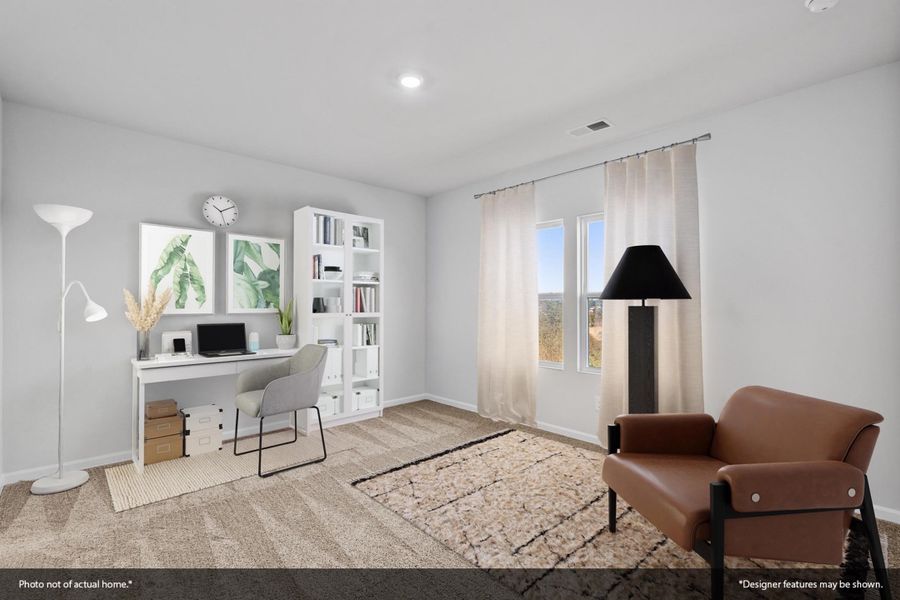 Furnished interior view inside a new home in Six Oaks, Summerville (Image 11).