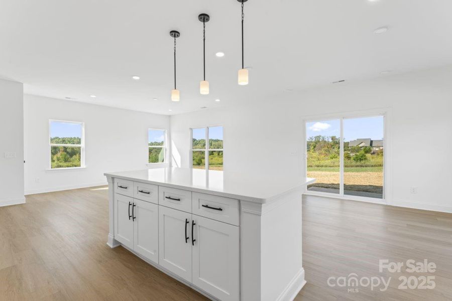 Furnished interior view inside a new home in , Statesville (Image 6).