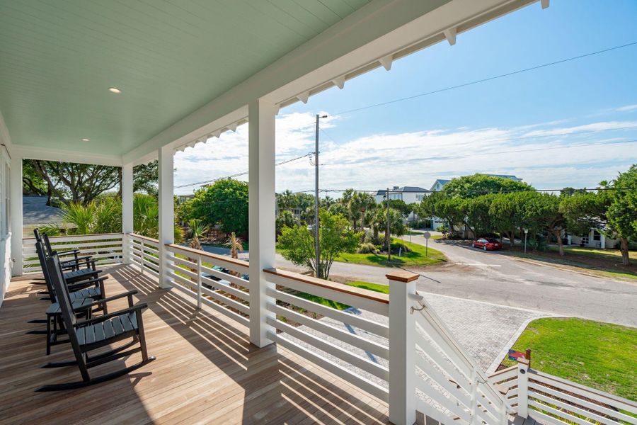 Exterior details and patio area of a home in , Isle Of Palms (Image 29).