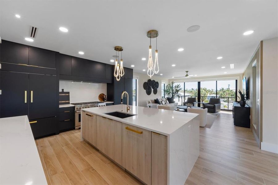 Furnished interior view inside a new home in , Sarasota (Image 8).