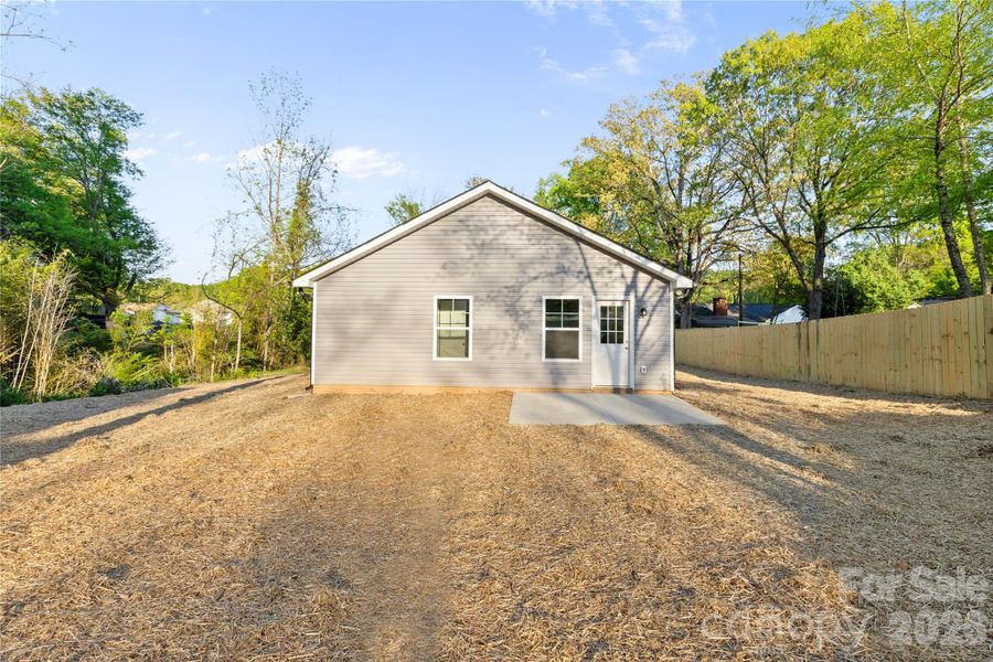 Exterior details and patio area of a home in , Kannapolis (Image 17).
