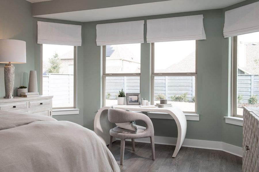 Representative furnished interior of a home built from the Mila by Tri Pointe Homes in Union Park, Little Elm (Image 12).