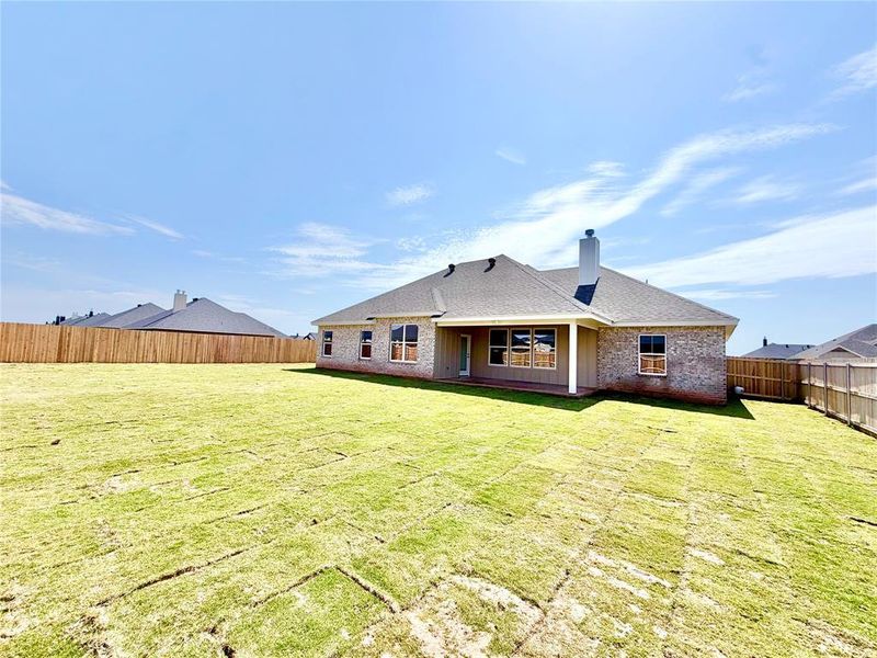 Exterior details and patio area of a home in , Abilene (Image 26). Exterior details and patio area of a home in , Abilene (Image 26).