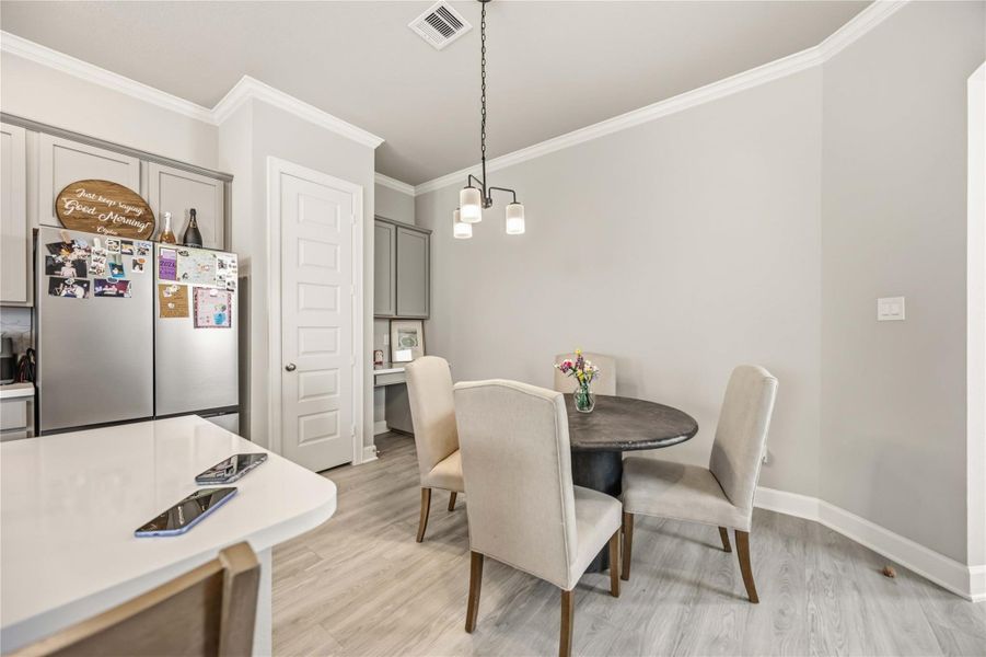 Furnished interior view inside a new home in , Houston (Image 11). Furnished interior view inside a new home in , Houston (Image 11).