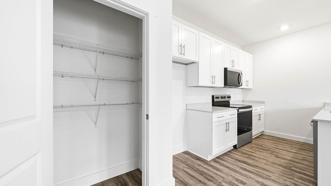 Furnished interior view inside a new home in The Arbor Townhomes, Kingsport (Image 9).