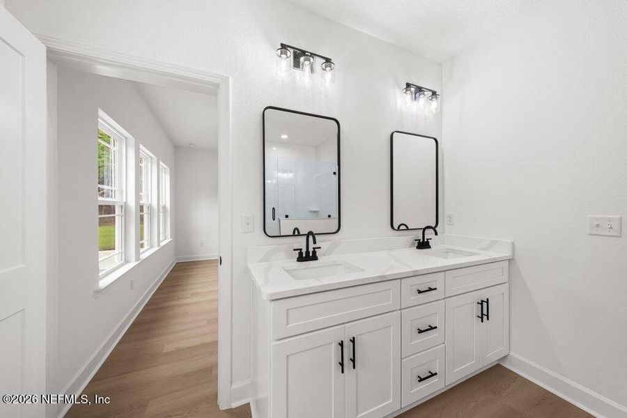 Furnished interior view inside a new home in , Macclenny (Image 12).