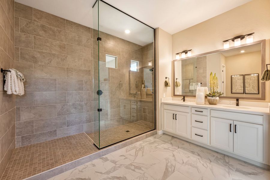 Representative furnished interior of a home built from the Spring Plan 50-2 by Tri Pointe Homes in Whispering Hills, Laveen (Image 7).