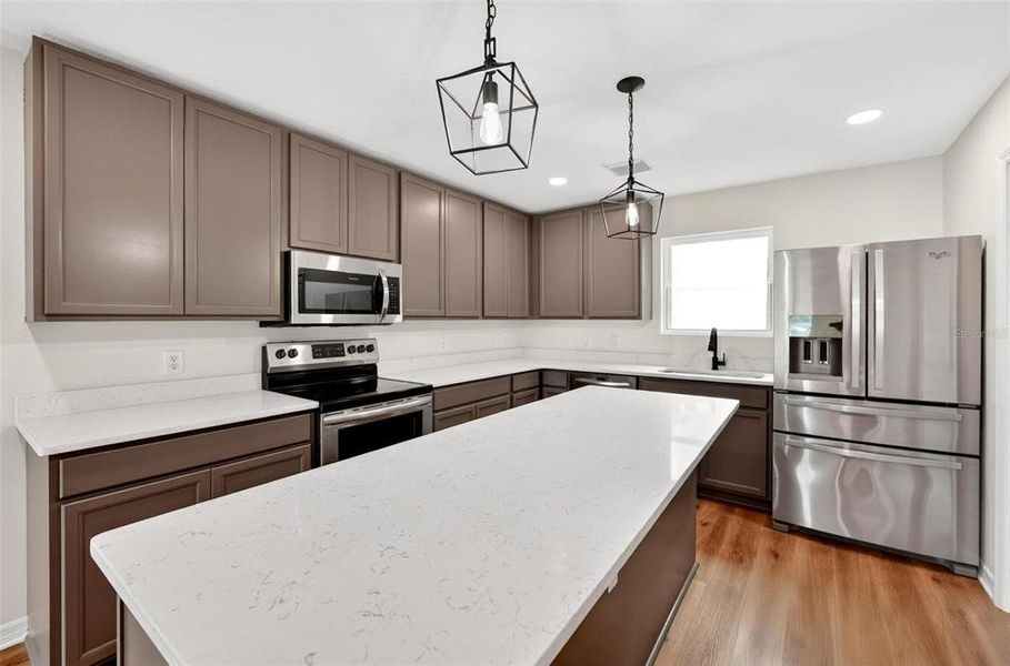 Furnished interior view inside a new home in , Leesburg (Image 13).