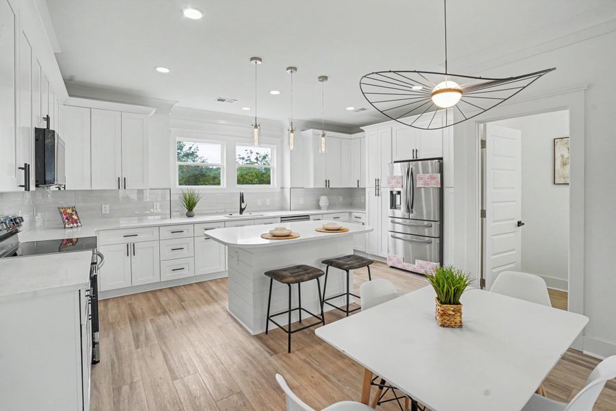 Furnished interior view inside a new home in , North Charleston (Image 6). Furnished interior view inside a new home in , North Charleston (Image 6).