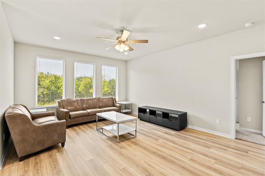 Furnished interior view inside a new home in , Forney (Image 12).