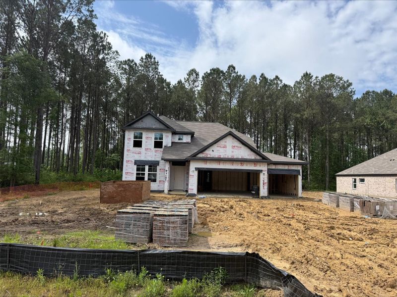 In-progress construction of a new home in Encino Estates, Dayton, TX (Image 34). In-progress construction of a new home in Encino Estates, Dayton, TX (Image 34).