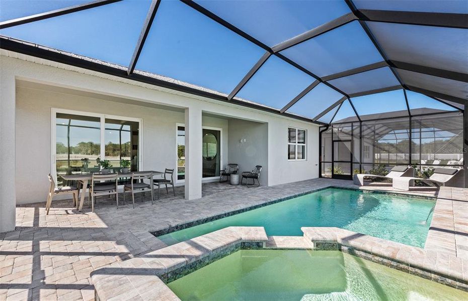 Exterior details and patio area of a home in BeachWalk by Manasota Key, Englewood (Image 22).