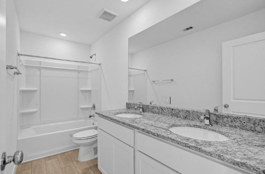 Furnished interior view inside a new home in Hockley Meadows, Hockley (Image 5).