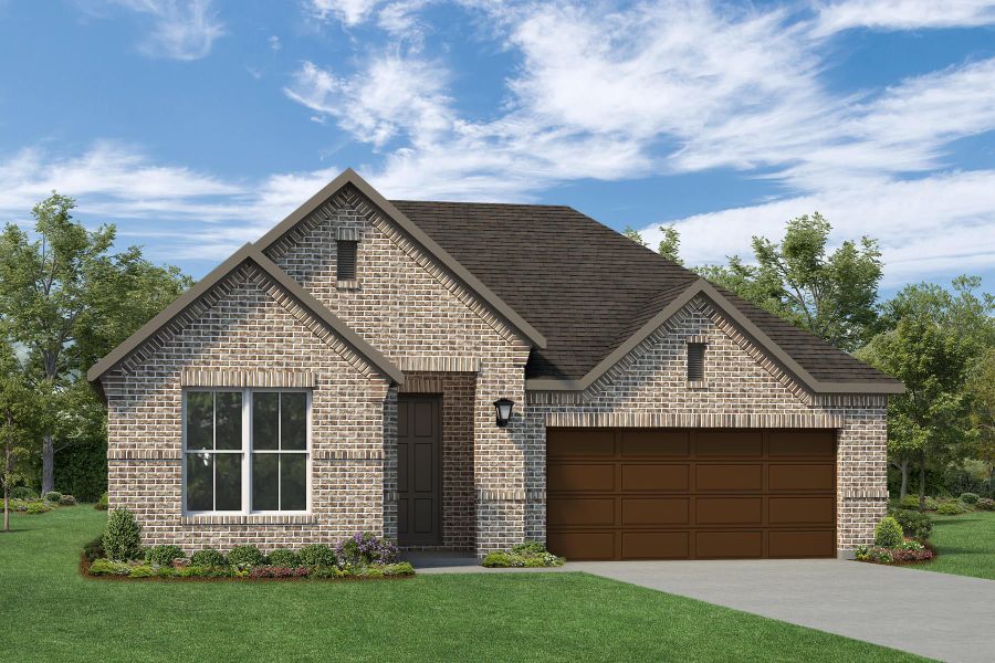 Representative exterior photo of a completed home built from the Glory by Rockwell Homes in Creekside, Royse City, TX (Image 30). Representative exterior photo of a completed home built from the Glory by Rockwell Homes in Creekside, Royse City, TX (Image 30).