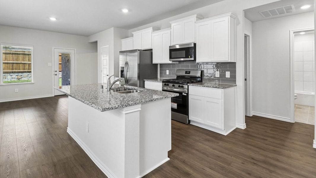 Furnished interior view inside a new home in Winchester Crossing, Princeton (Image 3).