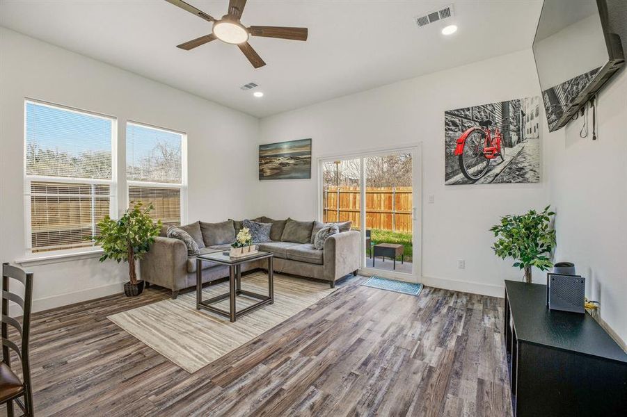 Furnished interior view inside a new home in , Granbury (Image 10).