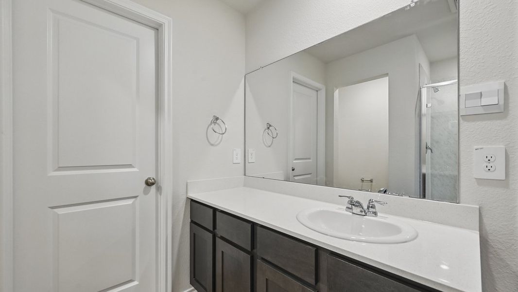 Furnished interior view inside a new home in Oak Valley Estates, Bullard (Image 7).