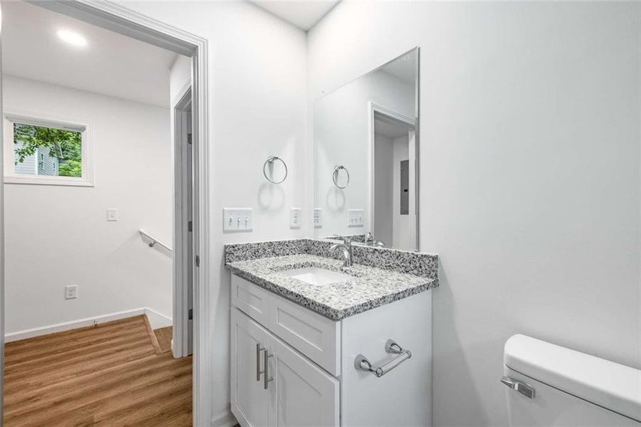 Furnished interior view inside a new home in , Atlanta (Image 7).