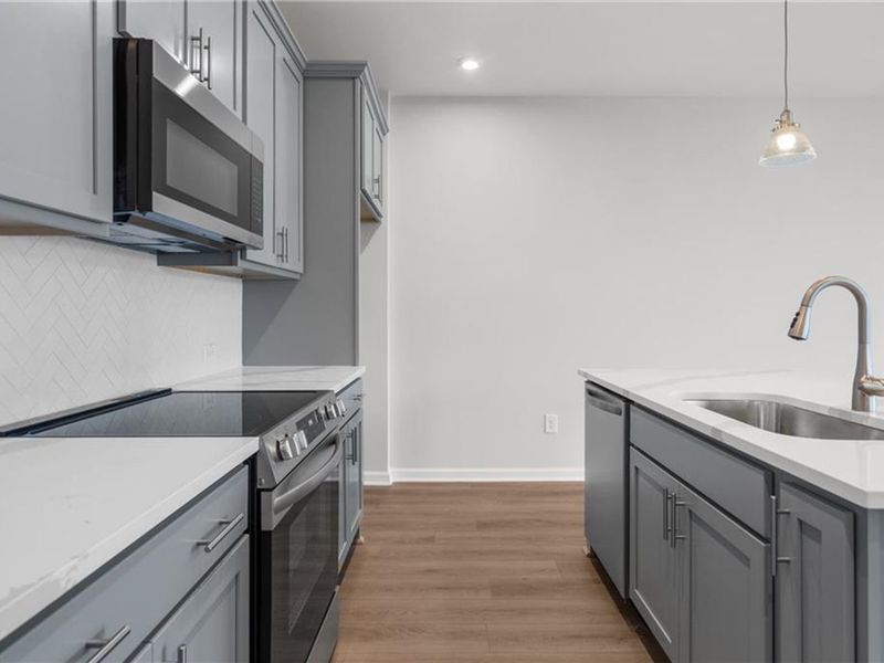 Furnished interior view inside a new home in Stegall Village, Cartersville (Image 6). Furnished interior view inside a new home in Stegall Village, Cartersville (Image 6).