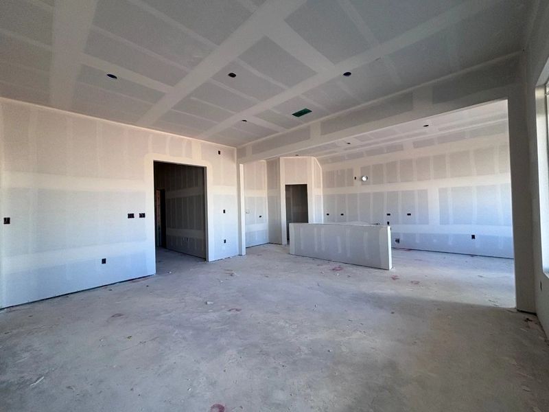 In-progress construction of a new home in The Colony 50s, Bastrop, TX (Image 15).