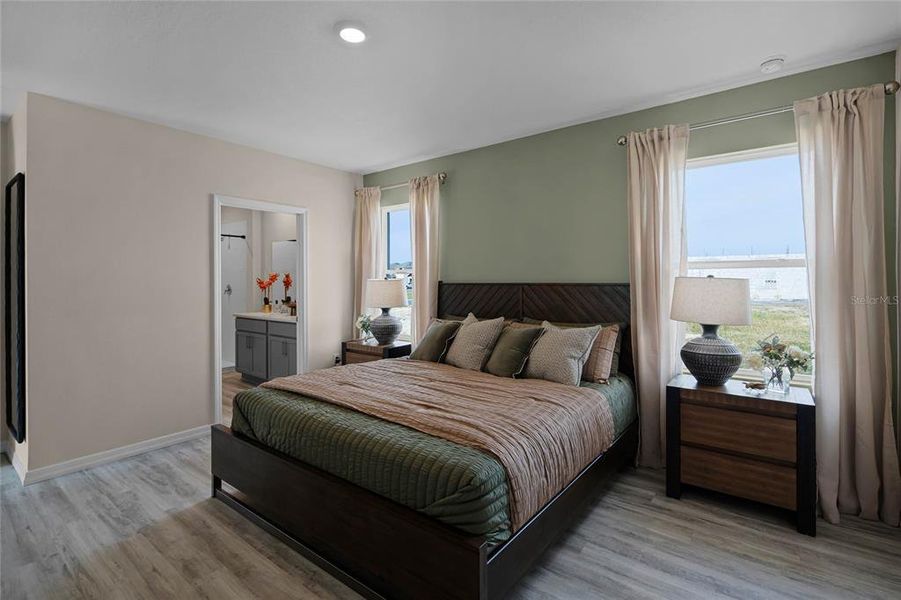 Furnished interior view inside a new home in , Winter Haven (Image 19).