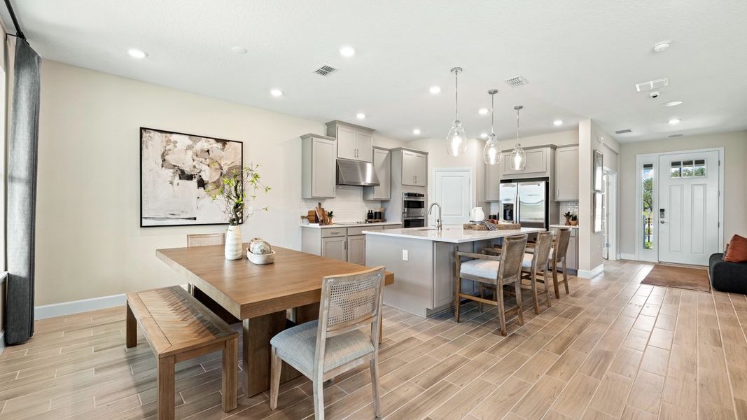 Representative furnished interior of a home built from the Palm by Taylor Morrison in Firethorn, Parrish (Image 10).