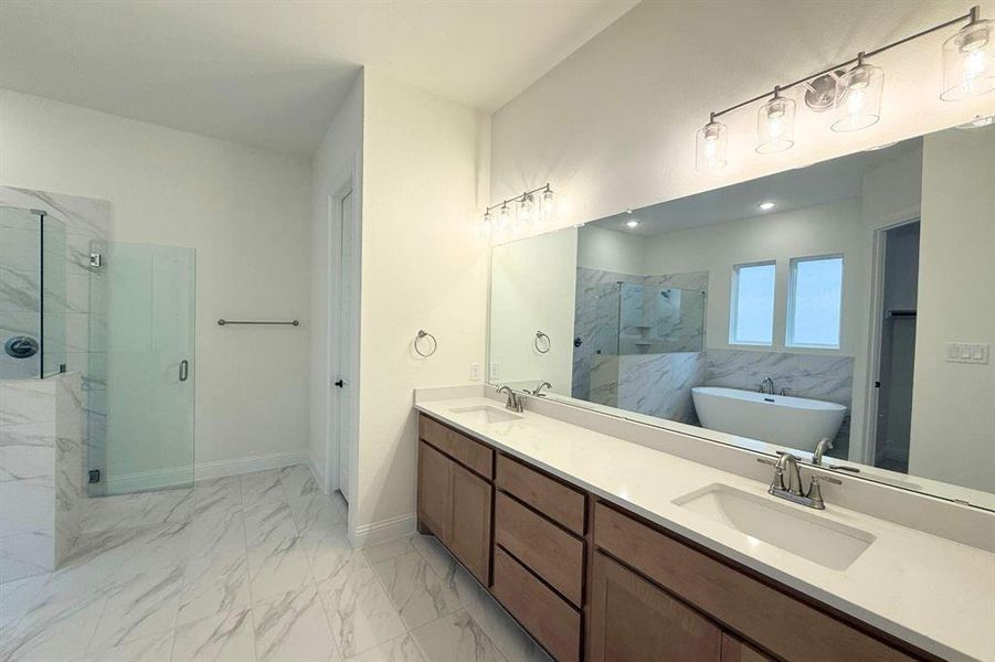 Furnished interior view inside a new home in Legacy Estates, Mansfield (Image 13).