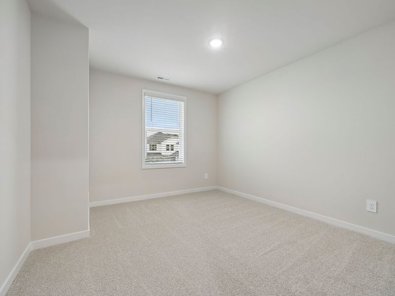 Spacious, unfurnished interior of a new home in The Heritage at Buffaloe Reserve, Raleigh (Image 16). Spacious, unfurnished interior of a new home in The Heritage at Buffaloe Reserve, Raleigh (Image 16).