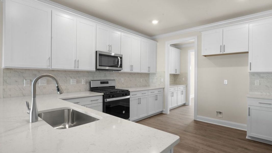 Furnished interior view inside a new home in Collins Ridge, Hillsborough (Image 5).
