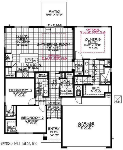 2D floor plan layout of this home in , Jacksonville, FL (Image 2). 2D floor plan layout of this home in , Jacksonville, FL (Image 2).