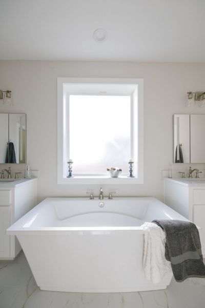 Representative furnished interior of a home built from the The Ellen II by Reece Homes in Pebble Creek, College Station (Image 41).