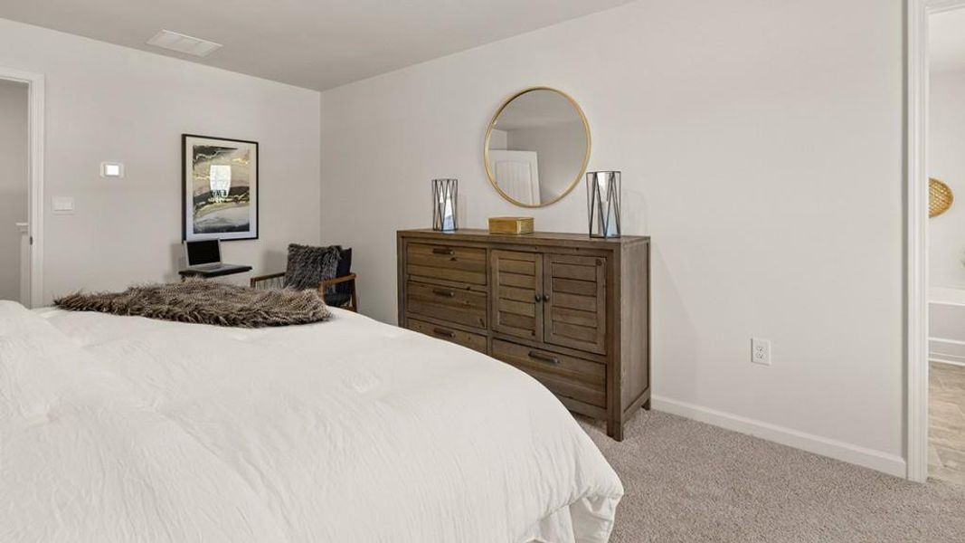 Furnished interior view inside a new home in Hughes Court, Dawsonville (Image 36).
