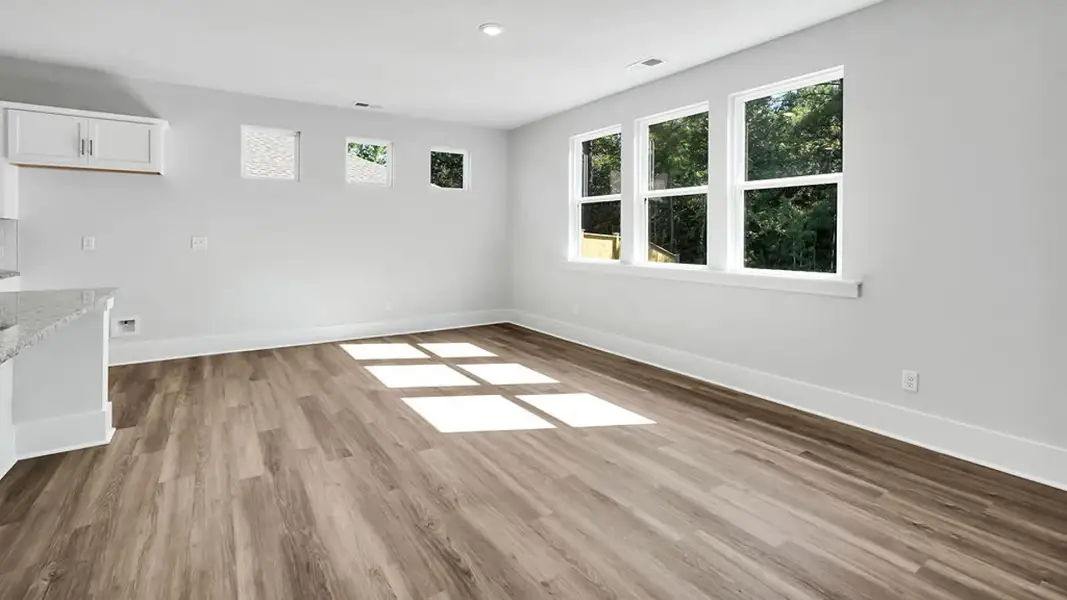 Spacious, unfurnished interior of a new home in Magnolia Ridge at Blake Farm, Wilmington (Image 18). Spacious, unfurnished interior of a new home in Magnolia Ridge at Blake Farm, Wilmington (Image 18).